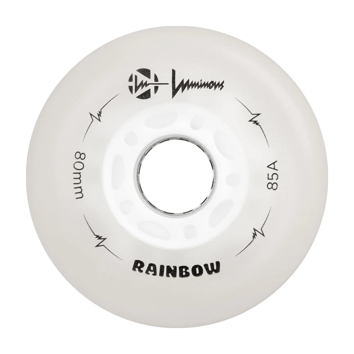 LED Inline Wheels 80mm - 85A Wheels, 4-pack