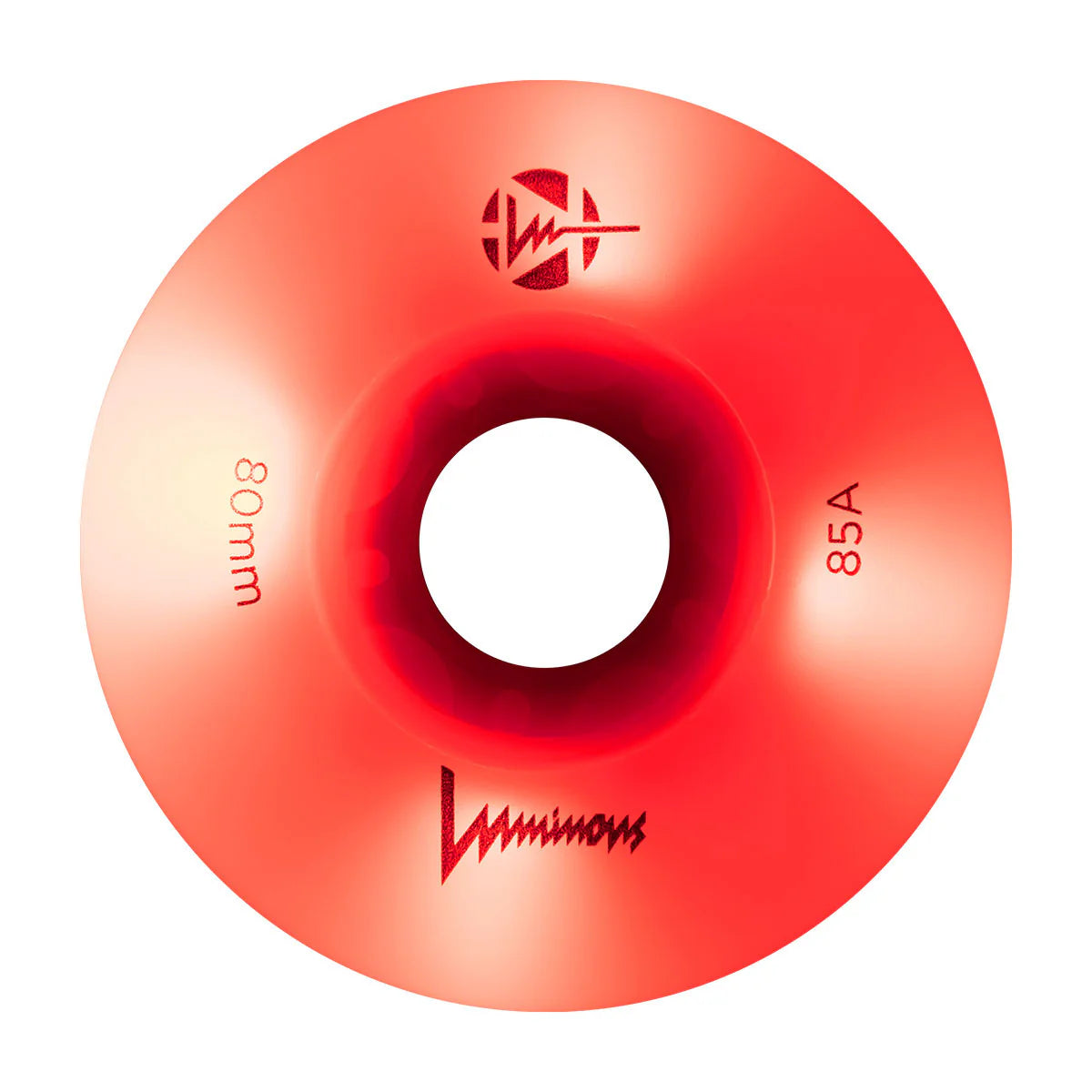 LED Inline Wheels 80mm - 85A Wheels, 4-pack