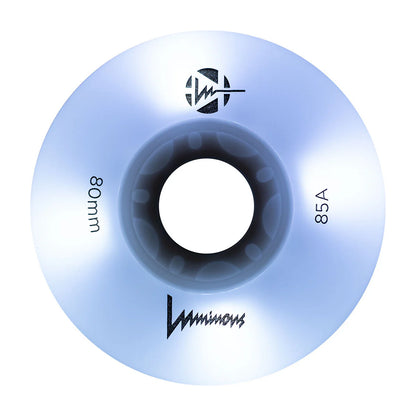 LED Inline Wheels 80mm - 85A Wheels, 4-pack