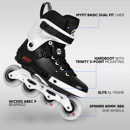 Powerslide Next Core Black 80
