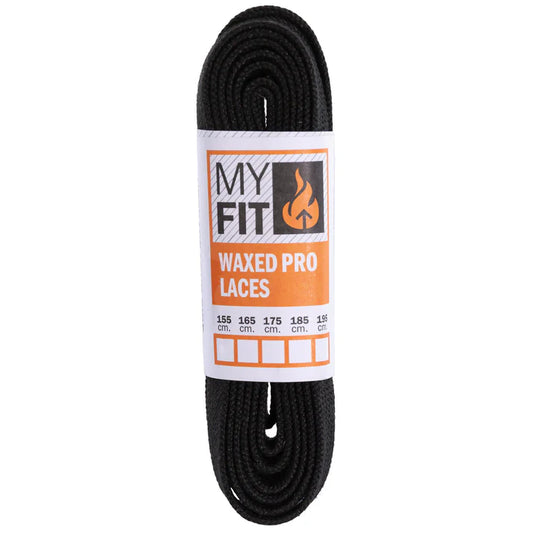 Waxed Laces Pro Black - 140cm