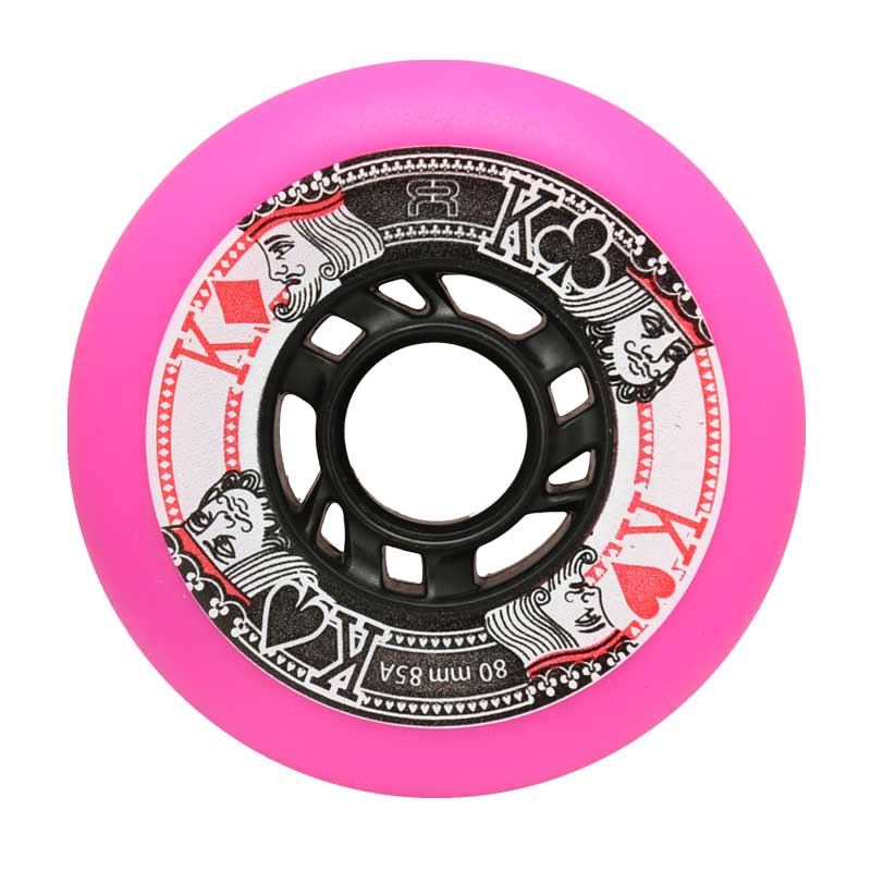 Street Kings Inline Wheels 80mm - 85A Wheels, 4-pack